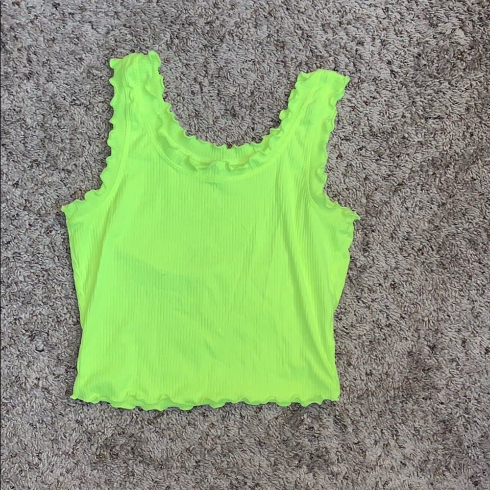 Neon Green Tank